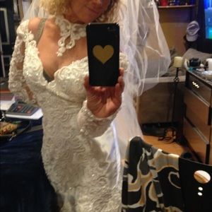 Absolutely Beautiful Beaded Wedding Dress